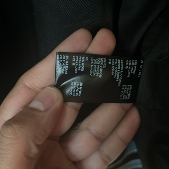 Amiri Bones Jacket - Ice Blue - Picture 13 of 16